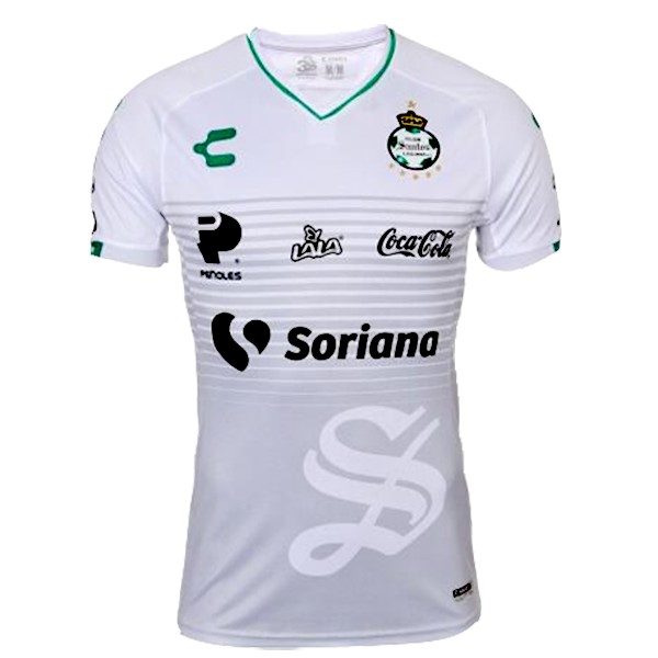Camiseta Santos Laguna Tercera equipación 2018-2019 Blanco